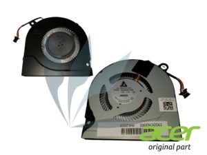 Ventilateur métallique neuf d'origine Acer pour Acer Predator G3-572 (modèles avec carte graphique 1050)