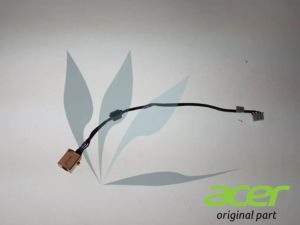 Connecteur d'alimentation carte mère sur câble 65W neuf d'origine Acer pour Acer Aspire V3-572G