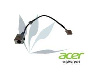 Connecteur d'alimentation carte mère sur câble 45W neuf d'origine Acer pour Acer Aspire E5-575T