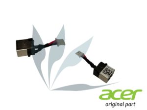 Connecteur d'alimentation carte mère sur câble 45W UMA neuf d'origine Acer pour Acer Aspire A317-32