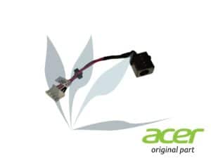 Connecteur d'alimentation carte mère sur câble neuf d'origine Acer pour Acer Aspire ES1-511