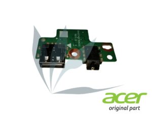 Carte électronique USB et prise jack neuve d'origine Acer pour Acer Aspire E5-523G