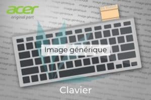 Clavier français rétro-éclairé fond noir touches noires neuf d'origine Acer pour Acer Aspire V5-531
