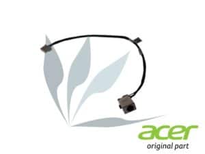 Connecteur d'alimentation carte mère sur câble neuf d'origine Acer pour Acer Aspire A314-21