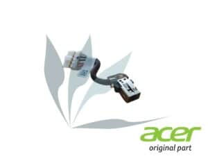 Connecteur d'alimentation carte mère sur câble neuf d'origine Acer pour Acer Travelmate TMB311R-33