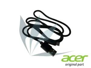 Câble type micro-USB 80cm noir neuf d'origine Acer pour Acer Iconia B3-A50FHD