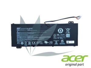 Batterie 57WH 3574mAh 65W neuve d'origine Acer pour Acer Conceptd CN314-72P