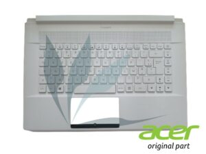 Clavier français rétro-éclairé avec repose-poignets blanc neuf d'origine Acer pour Acer ConceptD CN715-71