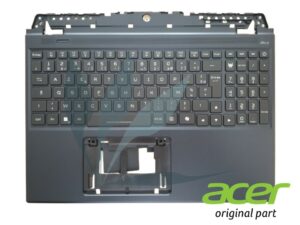 Clavier français rétro-éclairé avec plasturgie repose-poignets noire neuf d'origine Acer pour Acer Predator Helios PHN16-72