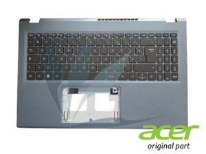 Clavier français avec plasturgie repose-poignets  bleue neuf d'origine Acer pour Acer Aspire A315-24P