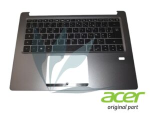 Clavier français avec repose-poignets argent non rétro-éclairé neuf d'origine Acer pour Acer Swift SF114-32