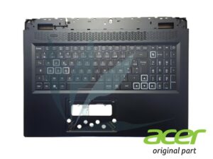 Clavier français rétro-éclairé avec plasturgie repose-poignets neuf d'origine Acer pour Acer Aspire Nitro AN17-41