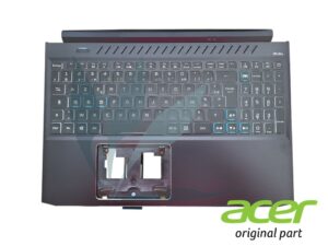 Clavier français avec repose-poignets noir neuf d'origine Acer pour Acer Predator Helios PH315-53 (pour modèles avec varte graphique 1650)-nous contacter en cas de doute sur la compatibilité avec votre modèle -