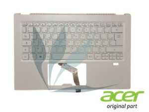 Clavier français rétroéclairé avec repose-poignets blanc neuf d'origine Acer pour Acer Swift SF514-54GT