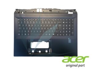 Clavier français avec plasturgie repose-poignets type 1 neuf d'origine Acer pour Acer Predator Helios PH18-72