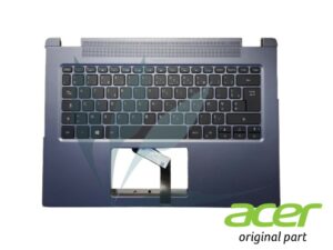 Clavier français rétro-éclairé avec repose-poignets noir neuf d'origine Acer pour Acer Travelmate TMP414-51